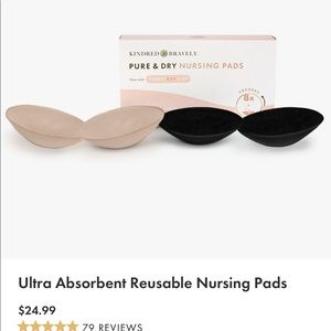 New in box nursing pads set of 2